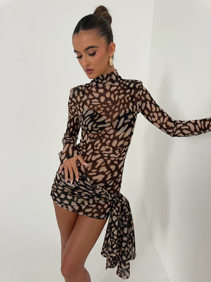 "Wild Mirage" Mini Dress