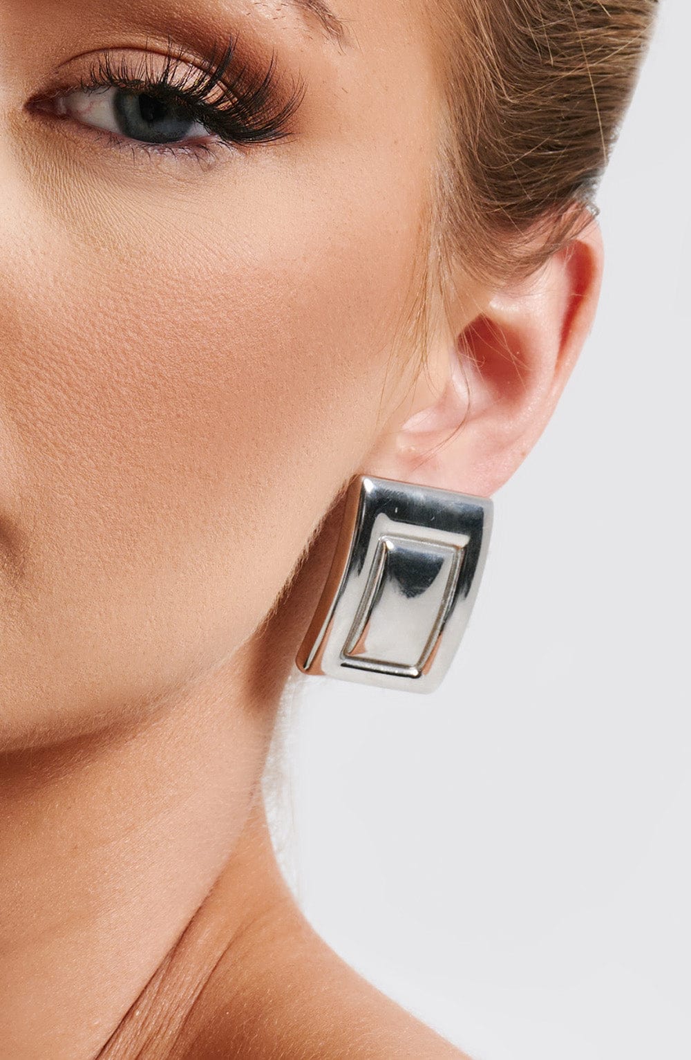 "Echo Earrings" Silver