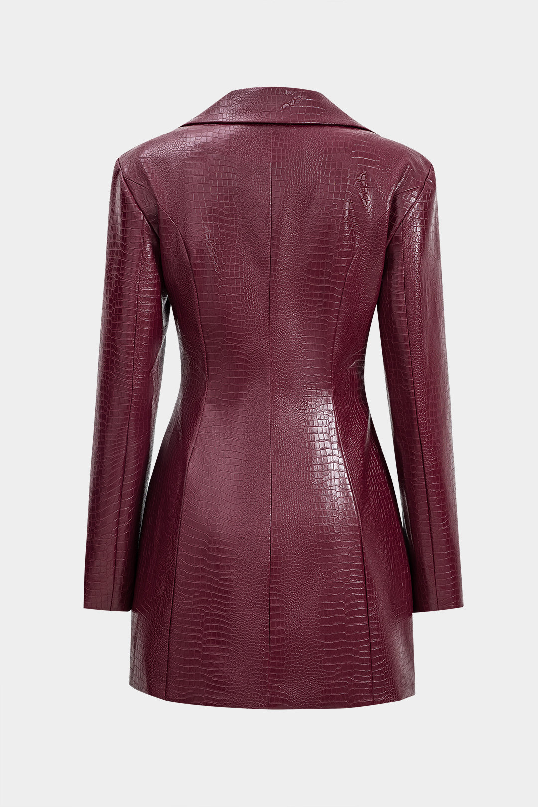 "Crimson Vice" Blazer Dress