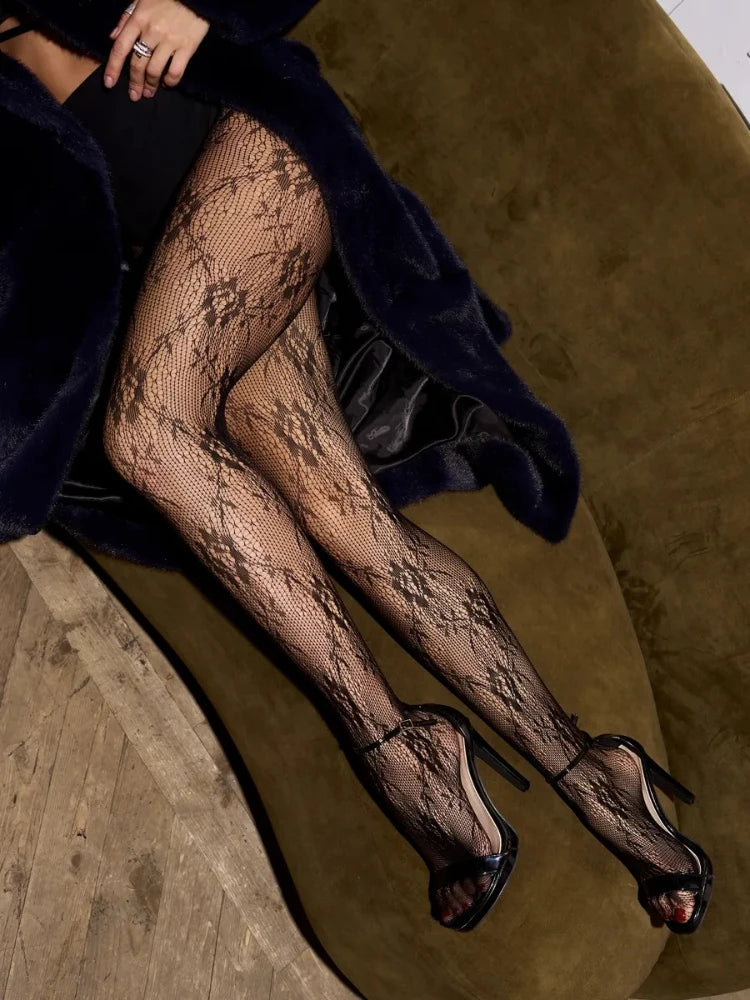 "Venom Lace" Tights